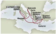 Cruise Europe Map