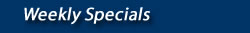 Weekly Specials